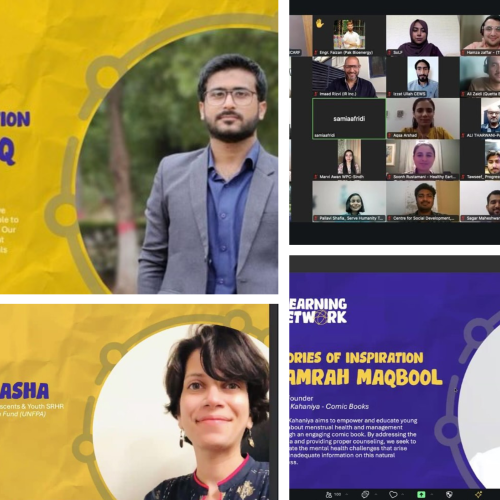 Three Photo Collage Family Art Print